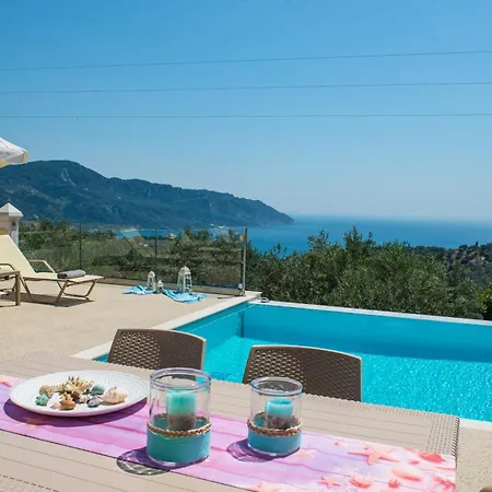 Lefkimmiatis Corfu Villa Afión