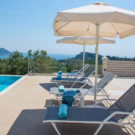 Villa Lefkimmiatis Corfu Afionas