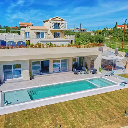 Villa Lefkimmiatis Corfu Afionas
