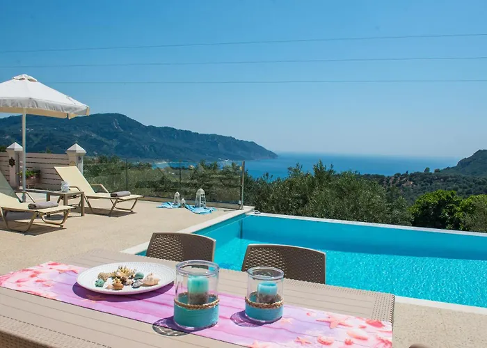 Lefkimmiatis Corfu Villa Afión