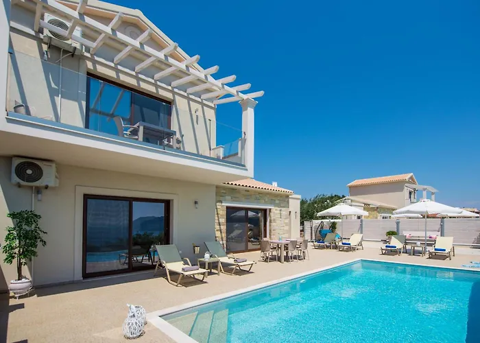 Lefkimmiatis Corfu Villa